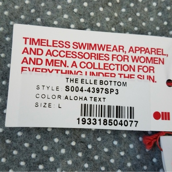 Solid & Striped Size Large Aloha Bikini Bottom - Picture 6 of 8